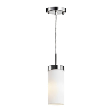 Kitchen Pendant Lighting - Satin Nickel Loft Barn Hanging Pendant Light Fixture - 9W - 900 Lumens - 3000K & 4000K - Energy Star & UL Listed